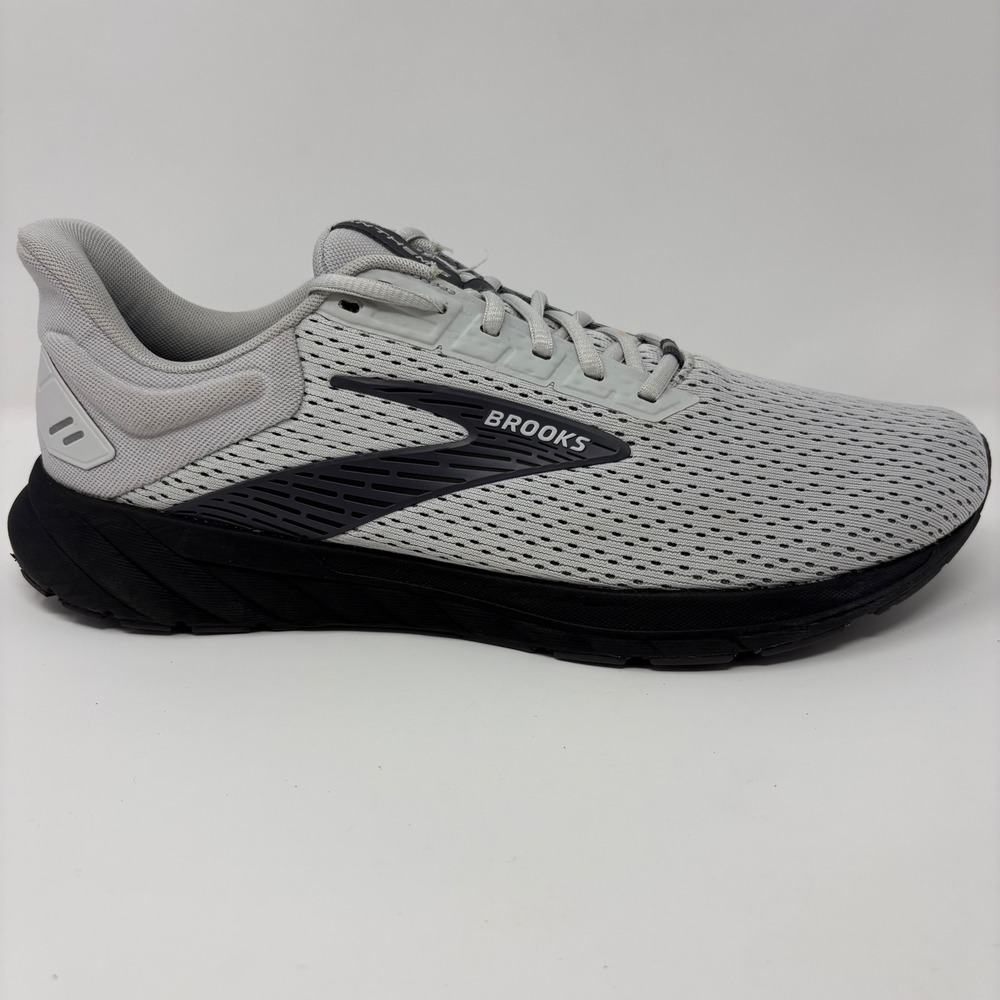 Brooks Anthem 6 Mens Size 12 Grey Black Athletic Running Shoes Sneakers
